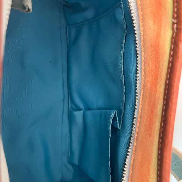 Coach Hampton Watercolor Pastel Stripe Small Tote - Picture 8 of 8